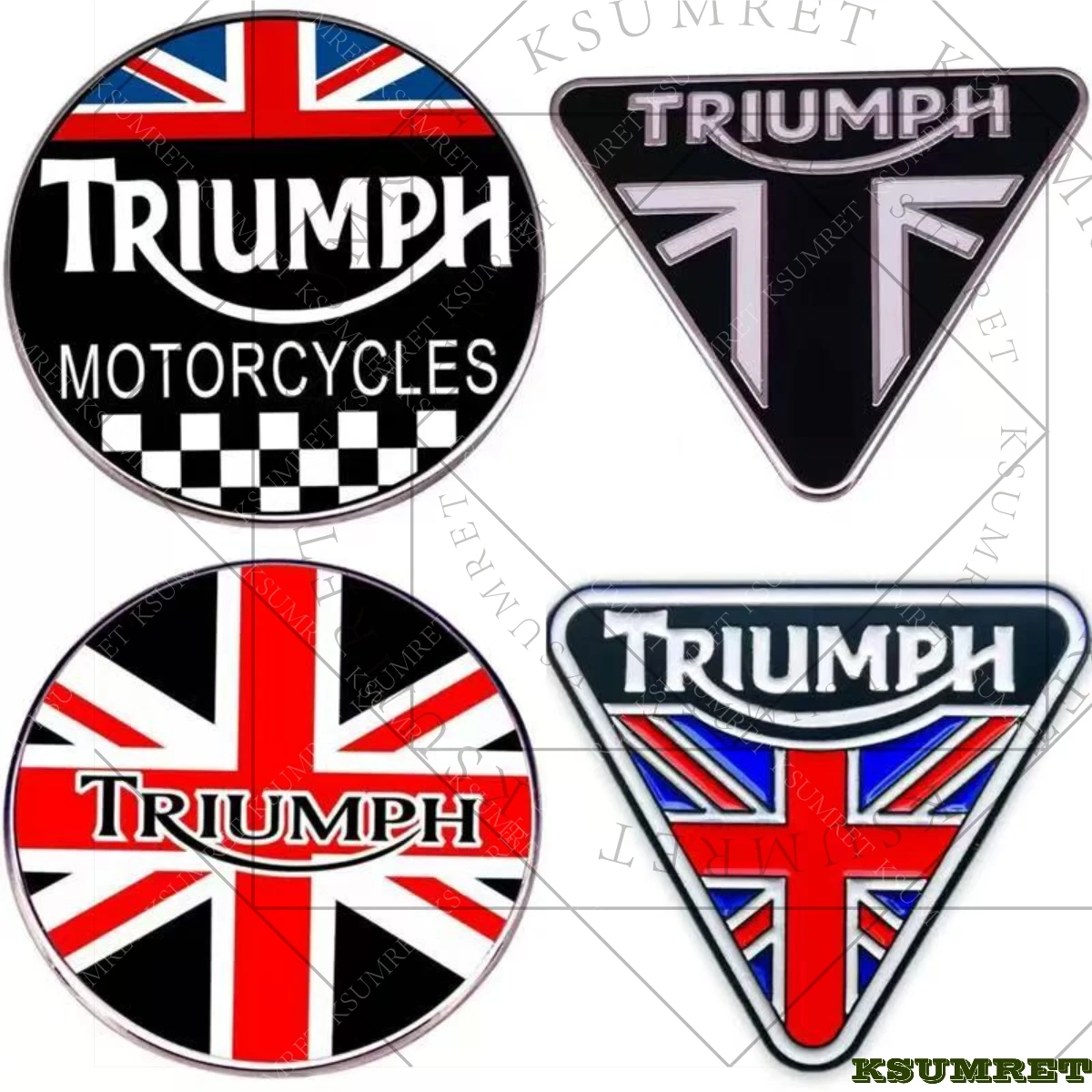 

For Triumph Motorcycle pin enamel badge brooch for riding enthusiasts accessory with baked enamel finish