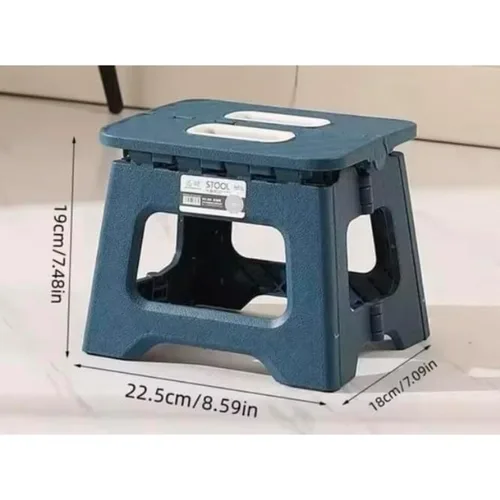 Imagen 2 del producto Taburete Plegable Simple y Grueso, Mini Taburete Portátil para Exteriores, Picnic, Camping, Pesca, Banco Portátil, Silla de Tren, Silla Plegable