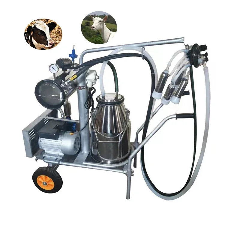 

Wholesale High Quality Home Farm Portable Milking Machine For Cow Sheep Goat