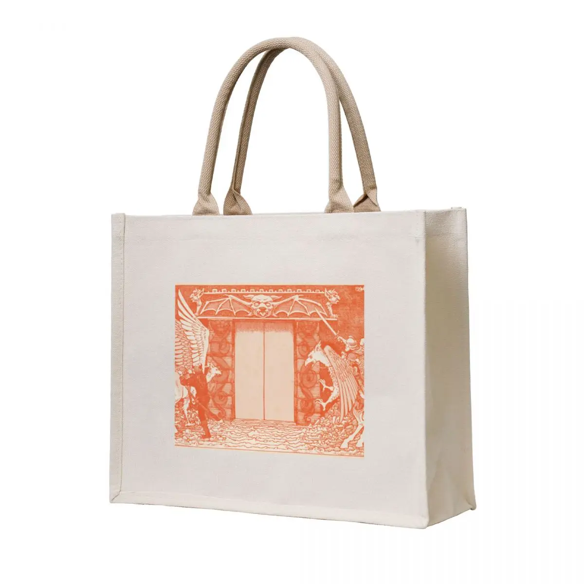 

David Trampier's Hall of the Fire Giant King Tote Bag Lady bags reusable grocery bags free delivery bags hand