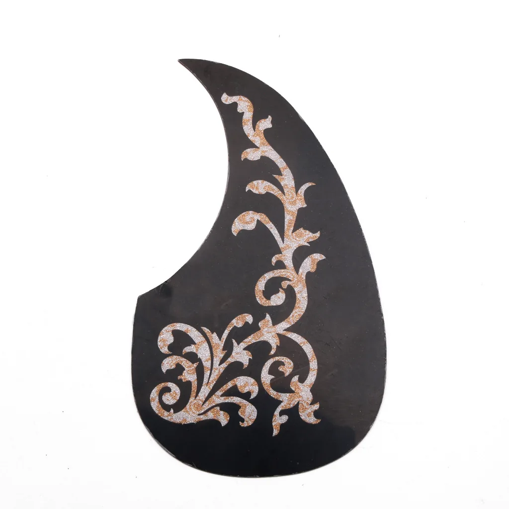 No Glue Guitar Pickguard Stickers 0/41 Inch Folk Acoustic Guitar Fingerstyle Strumming Baffle Accessories