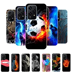For Honor 200 Lite Case Football Soft Silicone Back Cases for Honor 200 Lite 5G 200Lite Phone Cover Honor200Lite etui Fundas