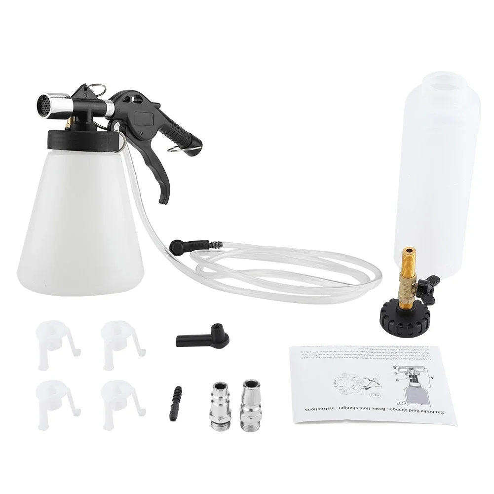 

Car Brake Bleeder Bleeding Fluid Change Kit Air Pneumatic Garage Vacuum Tool Set 90-120PSI