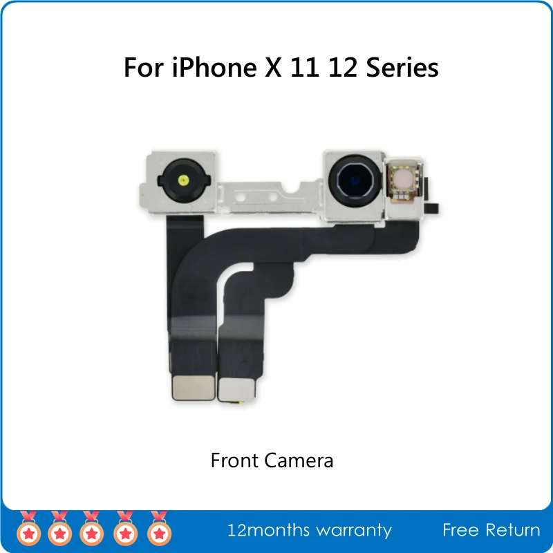 

Tested Disassembled Origin Front Face Camera Assembly For IPhone X XS XR 12mini 11 Pro Max Replacement