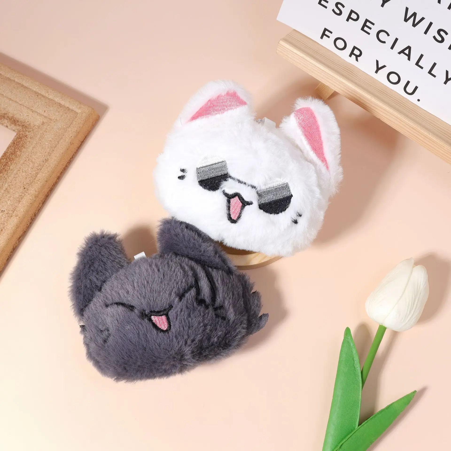 Trendige Anime-Schlüsselanhänger Geto Suguru und Satoru Gojo Plüsch-Cosplay-Puppen Anhänger Schlüsselringe Zubehör Schlüsselketten Fan-Geschenke – Detail 4