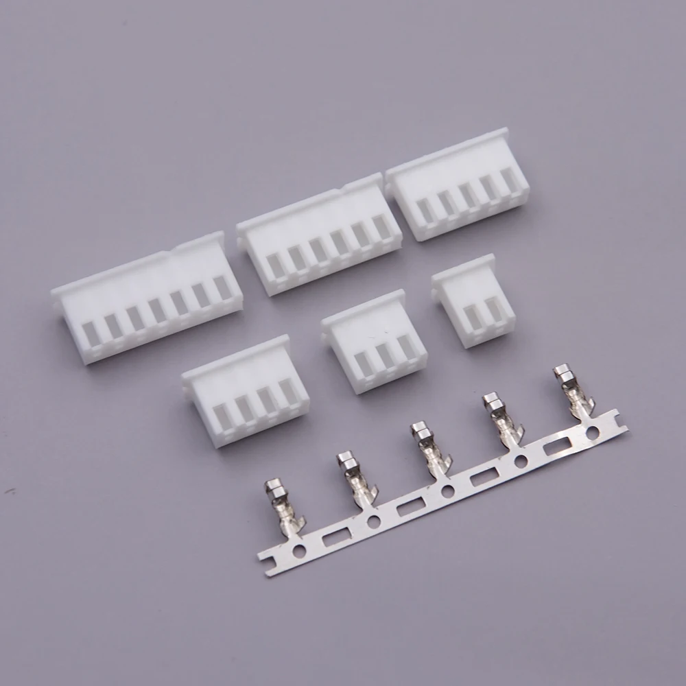 10PCS Lipo Battery Balance Male Female Charging Terminal Connector XH2.5 2.5MM for RC Model Battery Charger Extension Cable