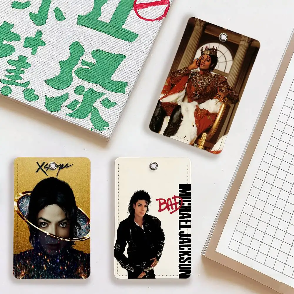 Singer M-michaels J-jacksons   Community Access Card Holder Elevator Card Sensor Drop Card Protector Keychain