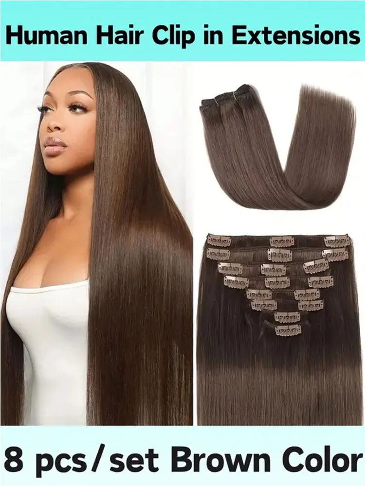 Clip In Hair Extens…