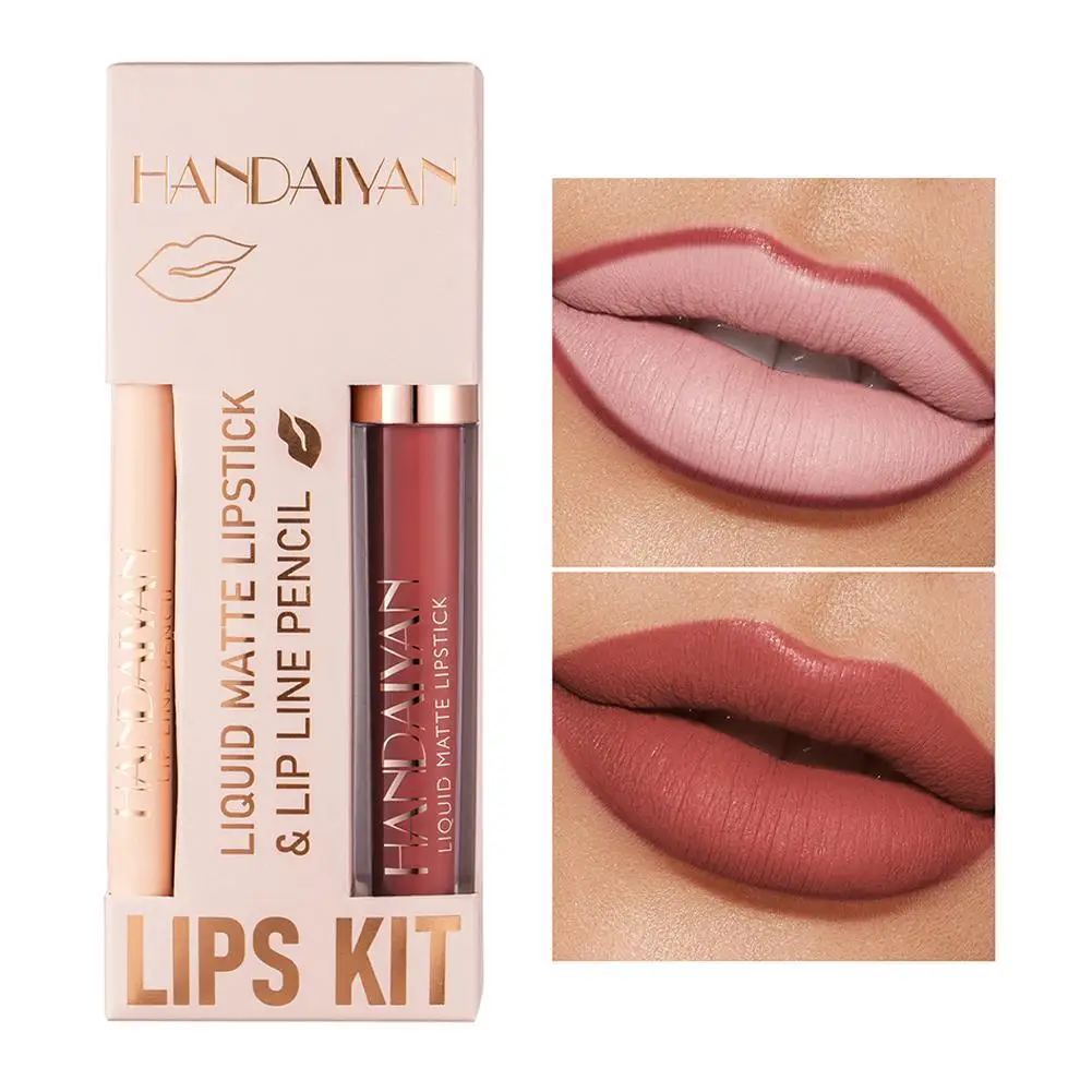 Nieuwe Matte Lipliner Potlood Waterdichte Plumping Stain Lipstick Natuurlijke Naakt Roze Lip Liner Overzicht Lippen Contour Make-up tools