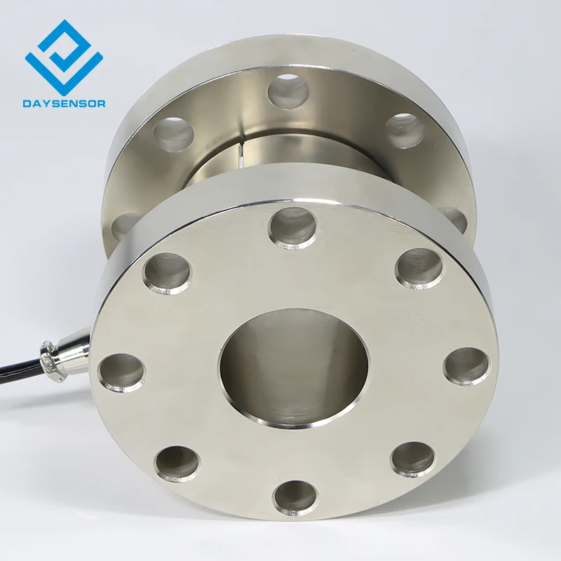 Static Torque Sensor Double Flange Rotary Torsional Non-Continuous Torsion Force  50000Nm Transducer Compact structure