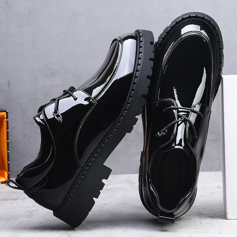 

Derby men's shoes Luxury designer style Office or business party Hot selling high-quality adult suit shoes Genuine leather