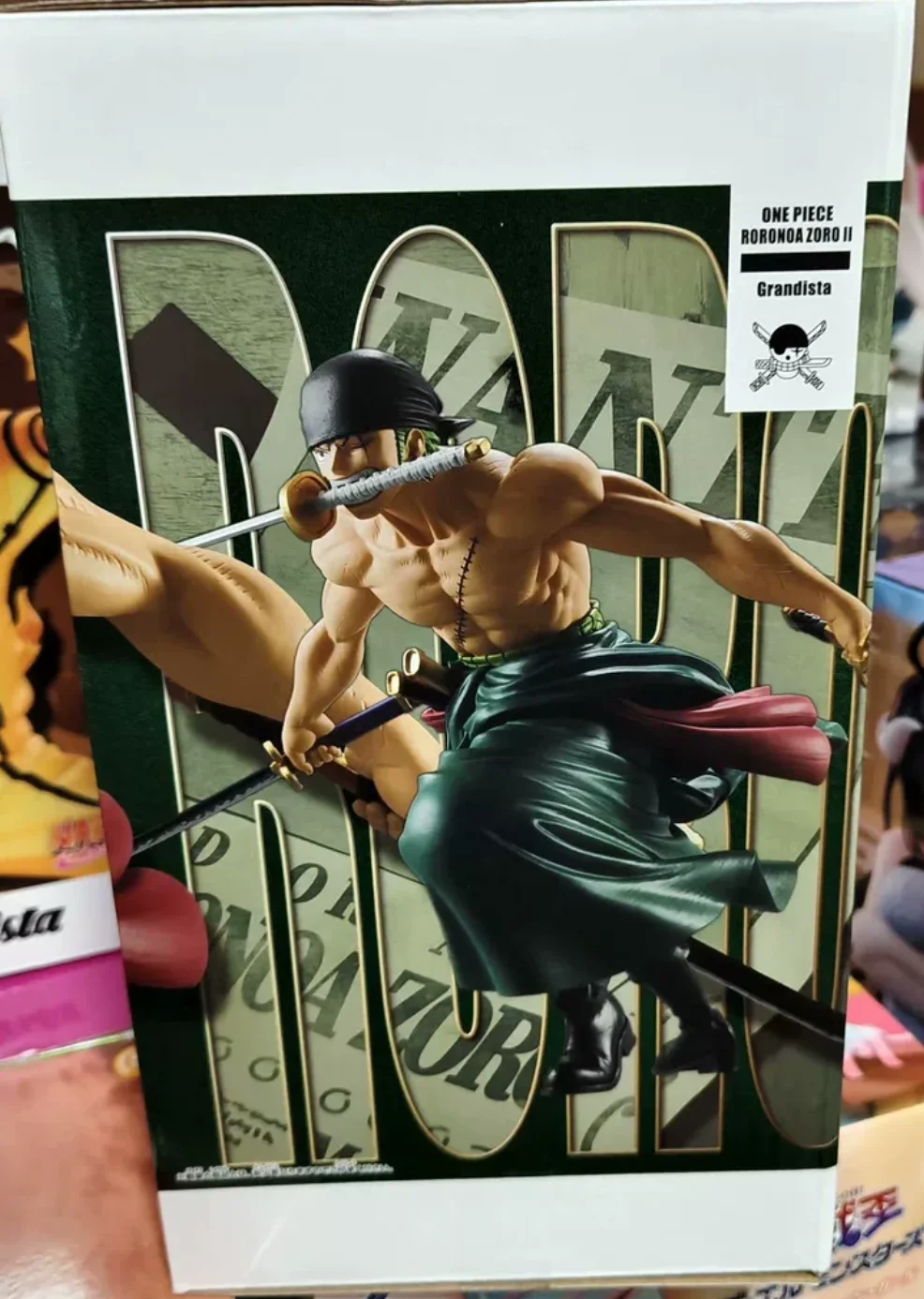 

BANDAI BANPRESTO Grandista ONE PIECE Roronoa Zoro Ⅱ Gift Anime Figure Collection