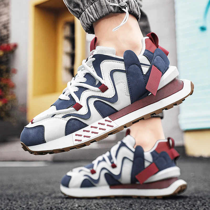 

2025 Новая модная модная универсальная легкая и удобная обувь с низким берцем, дышащая повседневная обувь