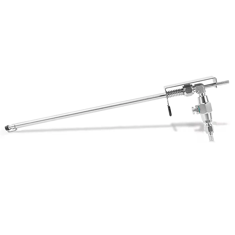 Stainless Steel Bottle Filler Beer Gun, Homebrew Kegging CO2 Carbonation Kit Handheld Easy Beer Filling Bottling with Swing Caps
