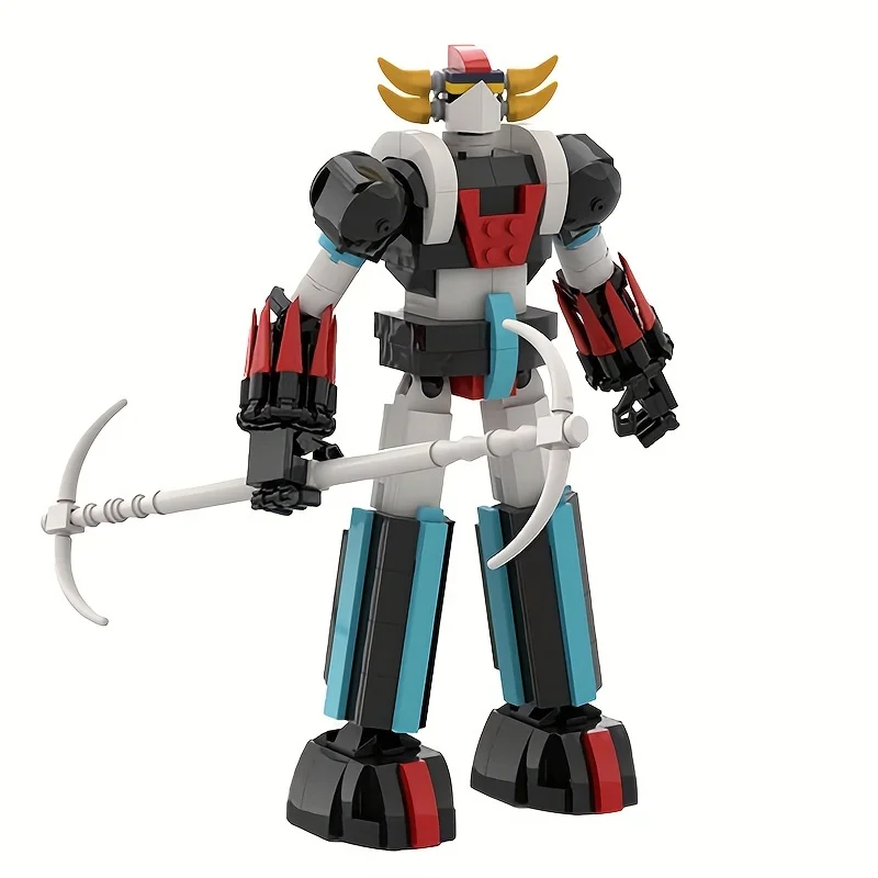 Moc Robot Goldoraked Anime Figure Building Block Technical Mecha Movie Constructor Model Brick Set Children Toys Kid Gifts