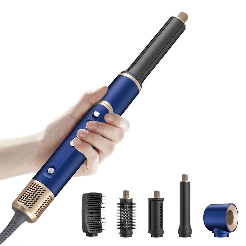 New Arrival Foldable Professional Salon Hair Styler Negative Hair Curling Iron Multi Styler Optional  Curling