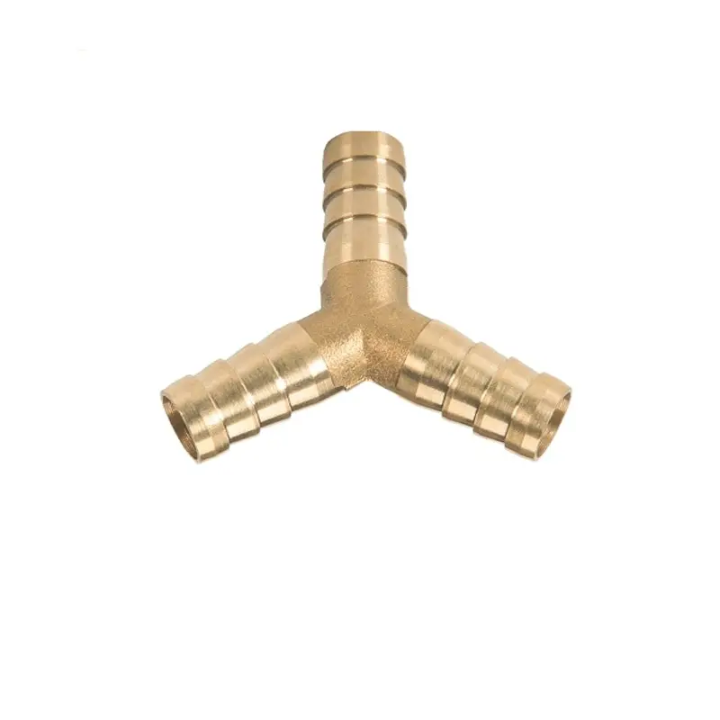 4/6/8/10/12/14/16/19 MM 2-3-4-Way Brass Pagoda Barb Fittings Connectors Air Fuel Water Hose Adapter Copper Pagoda Fittings