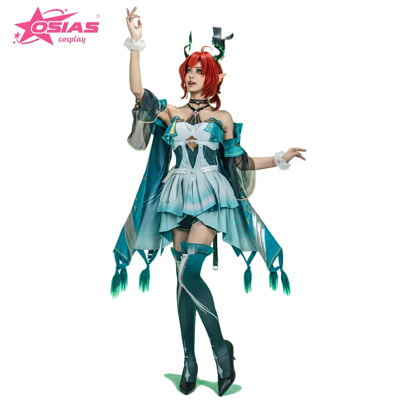 

OSIAS Ciaccona Cosplay Costume Set Ciaccona wig Ciaccona shoes Wuthering Waves