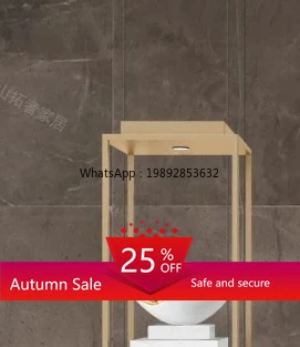 

window display stand, sales office, lobby ornament, hotel lobby, large floor-to-ceiling sculpture, marble pedestal base