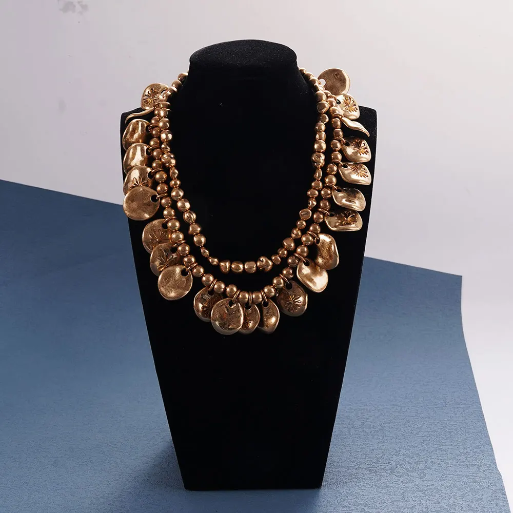 

New 2025 Women's Bohemian Multi-Layer Adjustable Pendant Party Jewelry Summer Beach Festival Style Gift