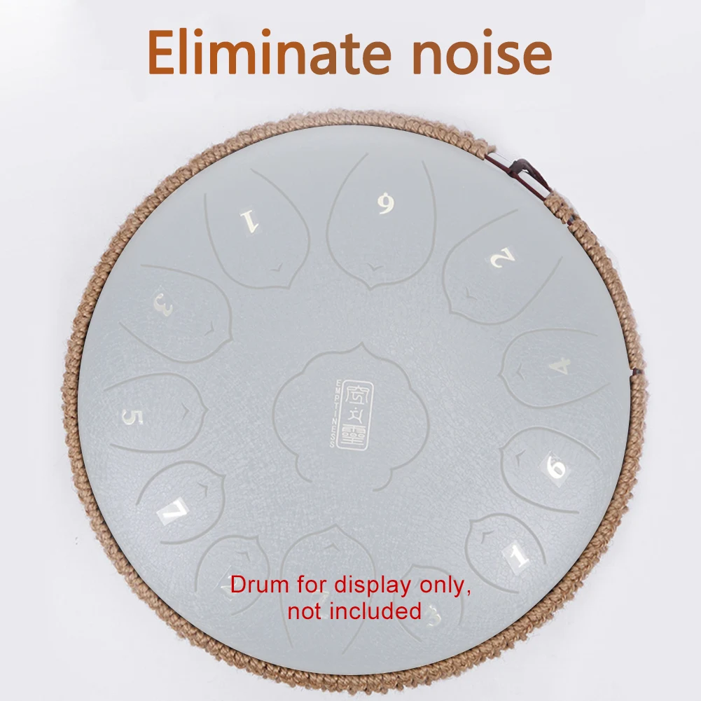 

Декоративное плетеное кольцо из веревки для 12-дюймового стального язычкового барабана, аксессуар для перкуссионных инструментов