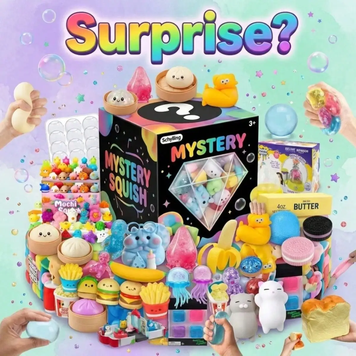 

Mystery Box Squishy Toy –1 Draws Per Order, Independent Probability, Random Box 1pc random