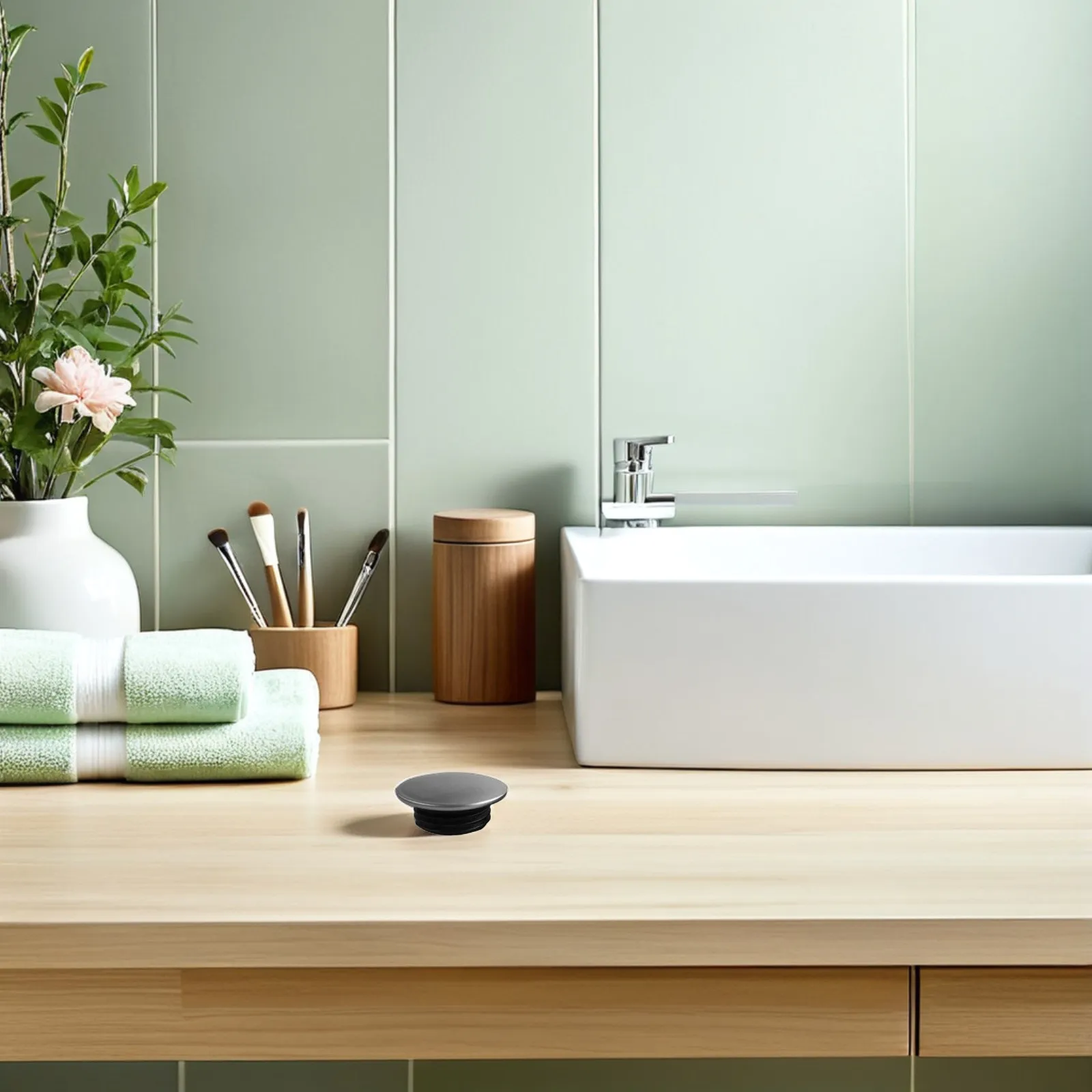 

Комплект из 4 нержавеющих заглушек для отверстий под кухонный смеситель, стандартный размер 25-30 мм, герметичные уплотнительные колпачки, аксессуары для раковины