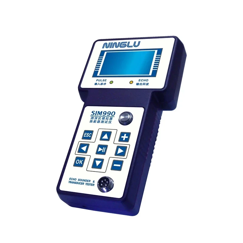 SIM990 Underwater Depth Signal Emulation Device Portable Transducer Calibration Instrument Marine Probe Testing Unit