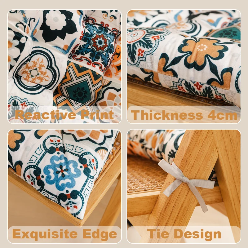 1/2/4PCS American Square Seat Cushion Crystal Short Plush Thickened Buttocks Pad Floor Tatami Pouf for Bedroom Balcony Kid Room
