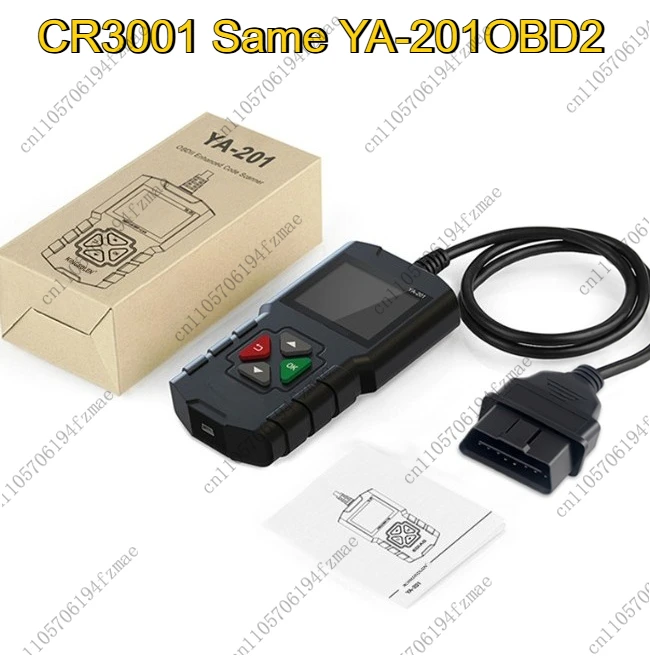 Accessories Tools CR3001 Same Model YA-201 OBD2 Fault Code Reader Diagnostic Tester English Version