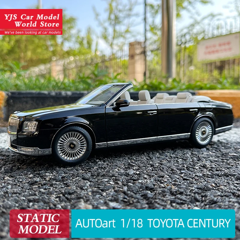 

AUTOART 1/18 TOYOTA CENTURY Convertible car model Personal collection company displays birthday gifts