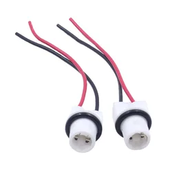 KE LI MI – prise de courant T10, 2 pièces, 168, 194, 2825, 912, 921, W5W, connecteur de lampe, Auto voiture, Extension LED, Base de lumière W5W, 168, 194