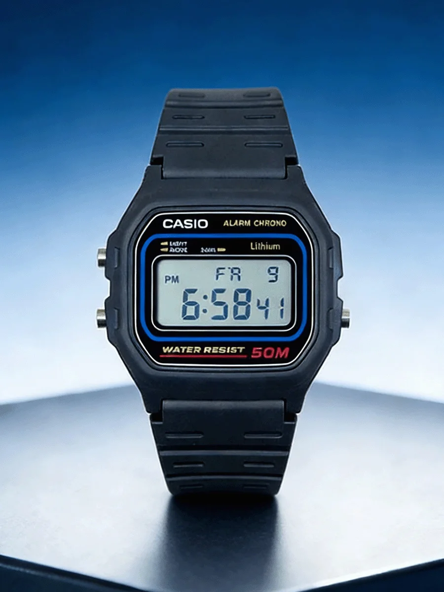 

CASIO Unisex Classic Square Digital Watch Alarm Chronograph Resin Strap Retro Sport Wristwatch for Daily Outdoor Casual Wear