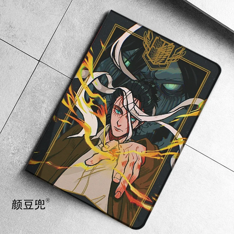 โจมตีบน Titan ANAN Anime Eren เคสสำหรับ iPad 10.2 7th 8th Air 4 5 MINI 5 6เคสซิลิโคนสุดหรูสำหรับ iPad Air 4 iPad เคส Pro11 12.9