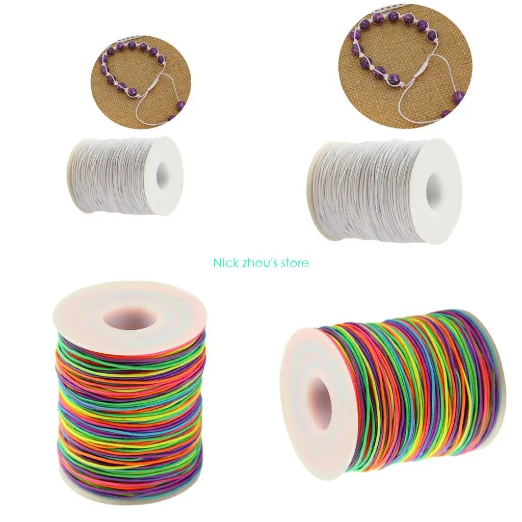 

E15E Bead Thread String for Jewelry Making Cords Line Bracelet Making Accessory