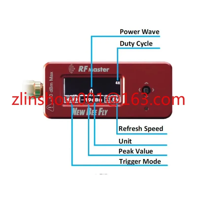 2024 New Xueren NewBeeFly RF Master Multi-function frequency Tester 5W Attenuator Kit Machine FPV Racing Drone Parts