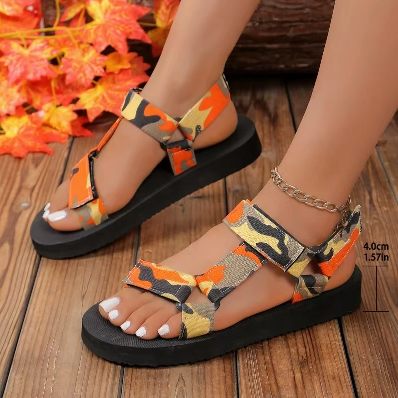 

Summer Platform Flat Sandals Women Light Non-slip Beach Shoes Cute Rope Sandals for Women Comfort Designer Sandals Large Size43