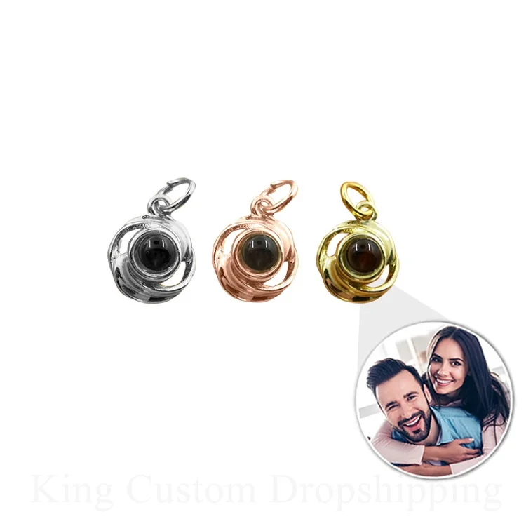 

Custom Photos fit for bracelet wear Jewelry Pendant Only Charm bead Birthday gifts for friends and family.