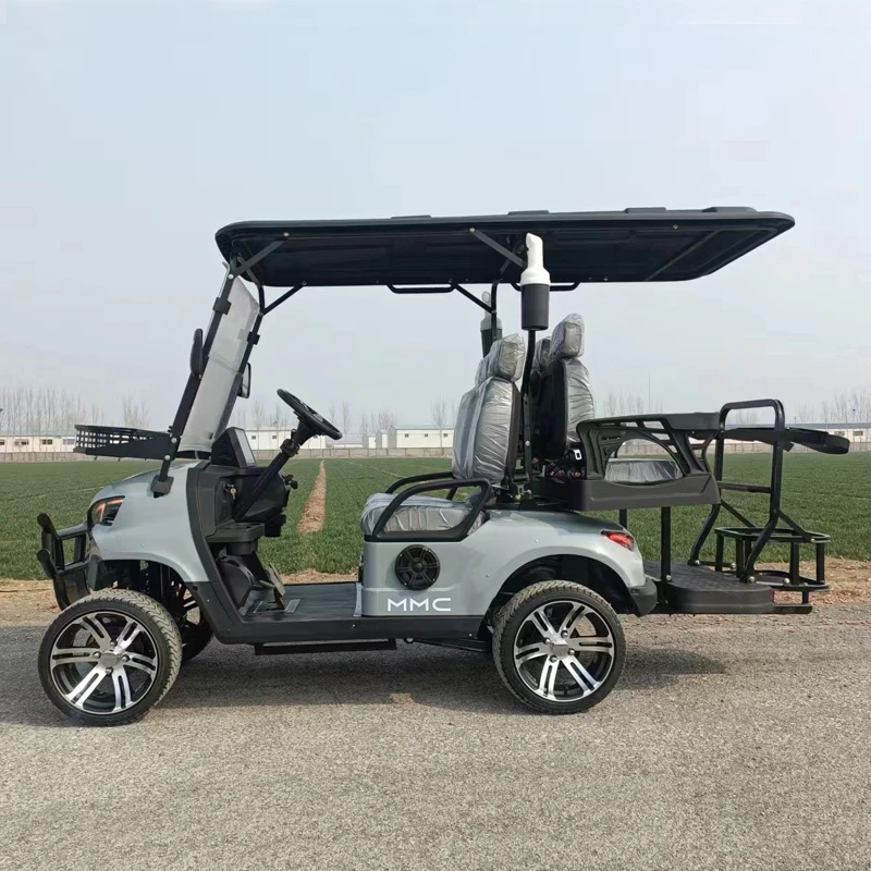 2025 Fastest Evolution 60V 72V Lithium Battery Powered Street Legal Advanced Low Speed 4 seater Electric Golf Cart