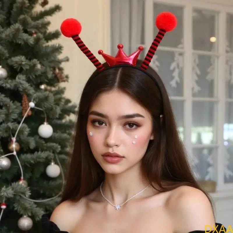 DXAA Bees Ladybugs Gasas Cosplay Falda banda cabeza para niños Halloween para adultos