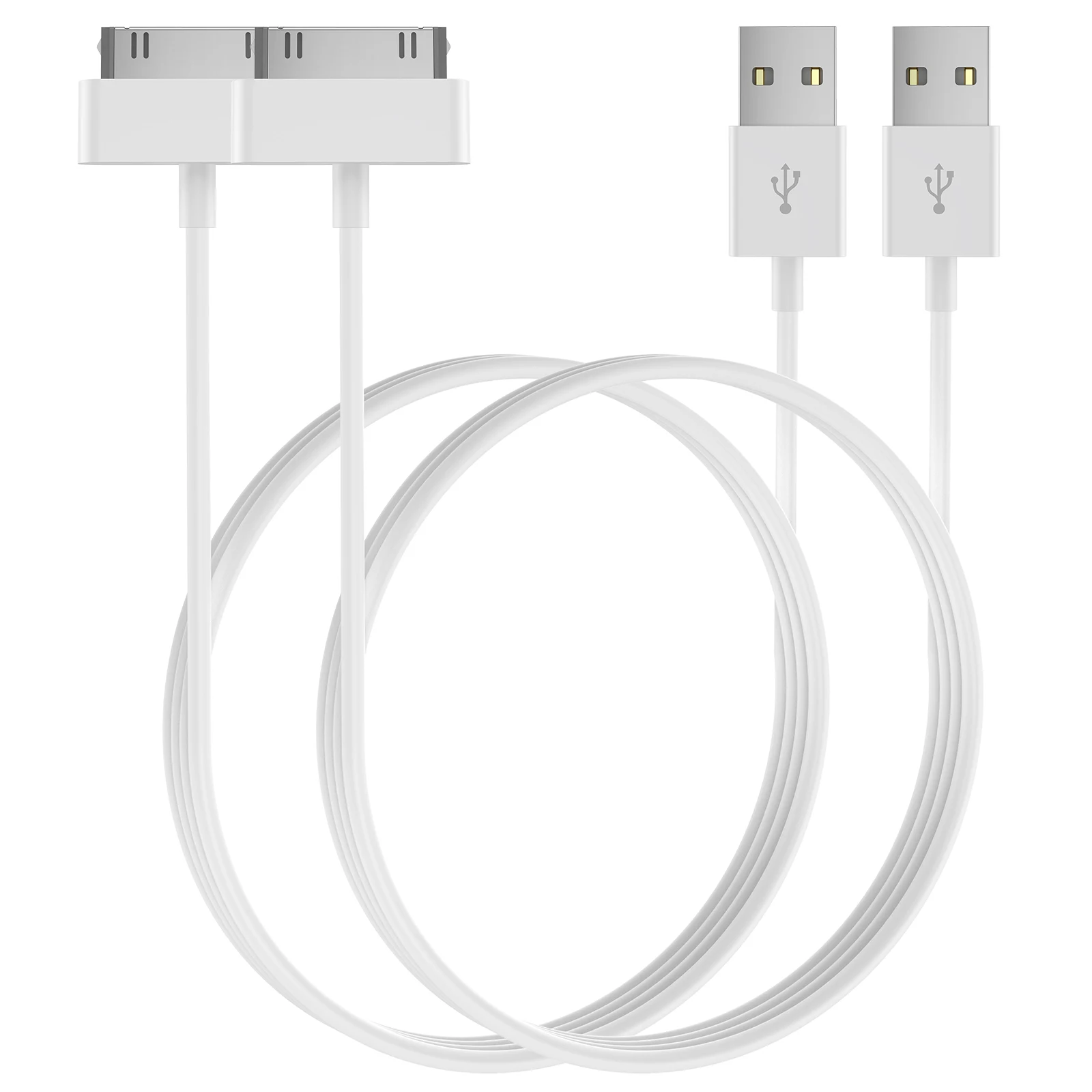 100cm 30 Pin Cord Adapter Accessories Charging Data Cable USB Type C Fast Charger For IPhone 4 4s 3G 3GS IPad 1 2 3 IPod