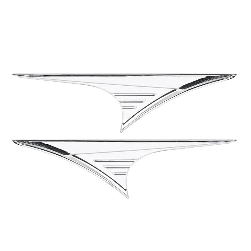 Chrome Rear Trunk Side Body Accent Trim Dress Up For  Tri Glide 09Up Trike Replacement Parts