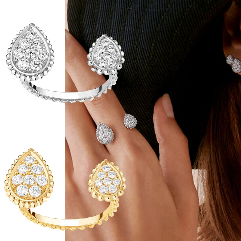 

Новое двойное каплевидное кольцо серии Serpent Bohtainment Me 2025 года — это модно, универсальное, повседневное, простое и романтичное.