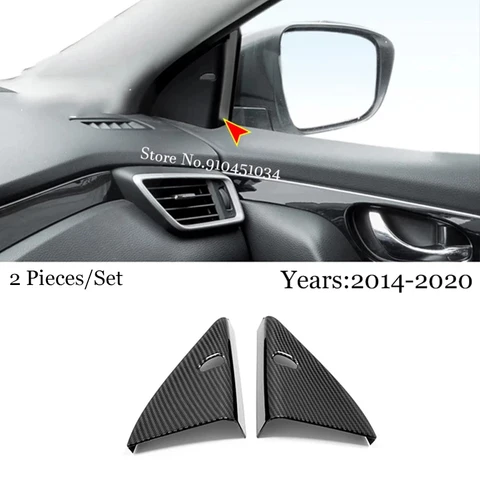 Для Nissan Qashqai J11 2015-2018 2019 2020: Накладка на панель управления стеклоподъемниками из ABS-пластика под карбон, аксессуары для автомобиля