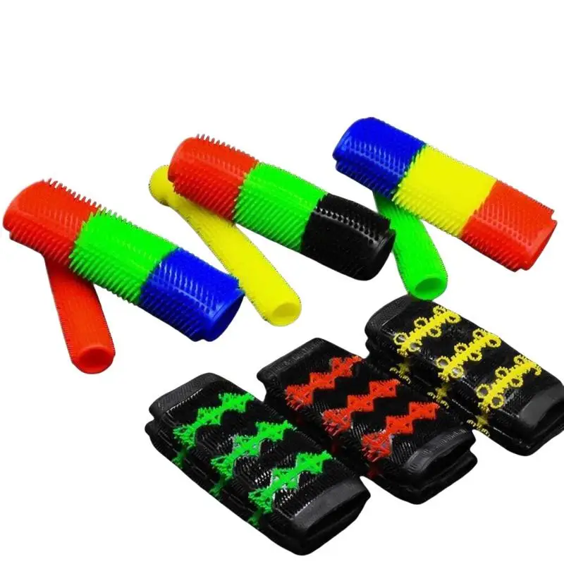 Universelle Gummi-Elektromotorrad-Griffe Rutschfest Schweißabsorbierend Berührungsempfindlich für E-Bike Pendeln Outdoor-Radfahren – Detail 6