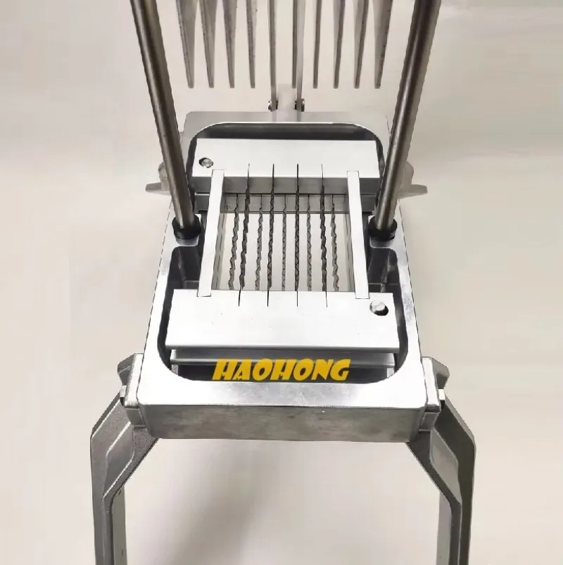 نمط جديد دليل 3/8 "البطاطس المقلية آلة تقطيع رقاقة البطاطس التجعيد الخضار القطاعة متموجة موجة سكين لمطعم الفواكه