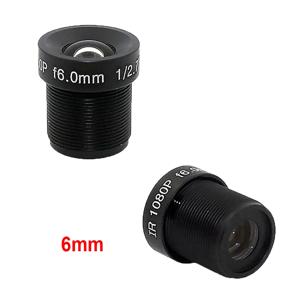 HD CCTV LENS 1080P 2.8/3.6/6mm Security Camera Lens M12 2MP Aperture F1.8, 1/2.5\