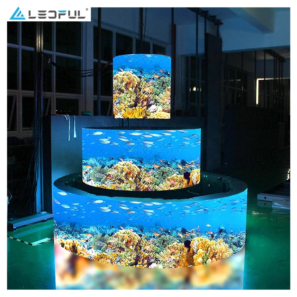 Customized Ball/Sphere Screen Indoor/Outdoor Advertising Soft Circle LED Display Screen