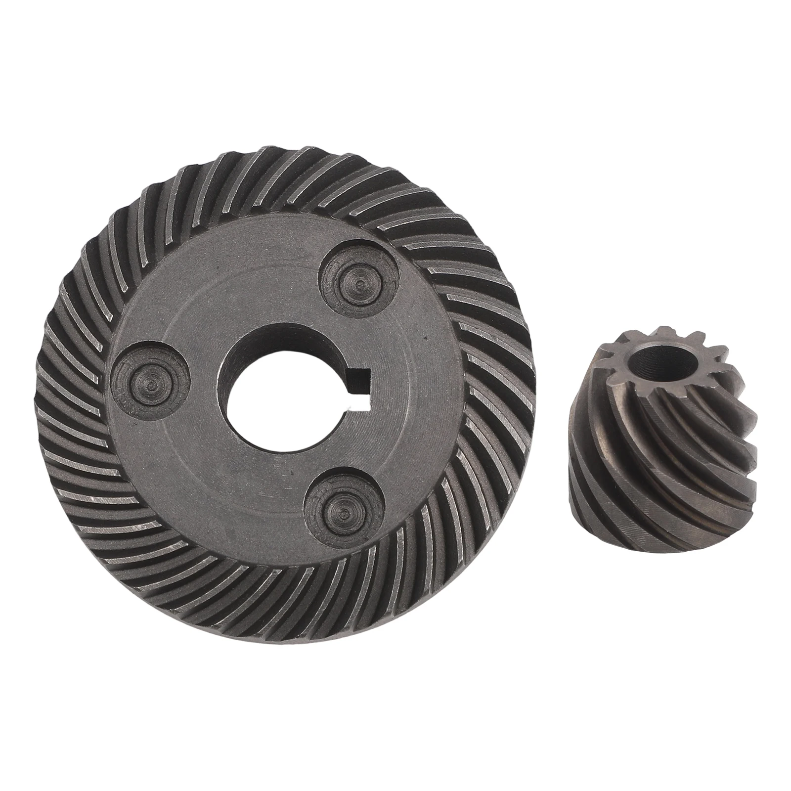 Metal Spiral Bevel Gear Set for 9556NB Angle Sander Replacement Part for Broken Gear Wheel and Shaft Direction Change
