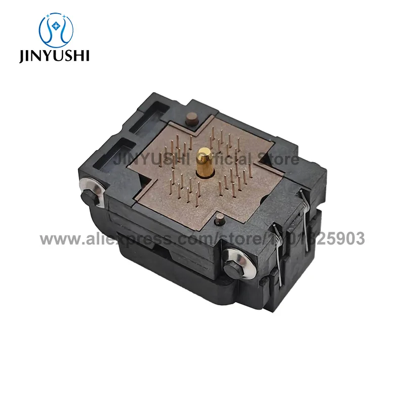 

QFN32 Burning Seat Adapter Size 7*7mm Pitch 0.65mm QFN32 32QN65S17070 esting Seat Test Socket Test Bench